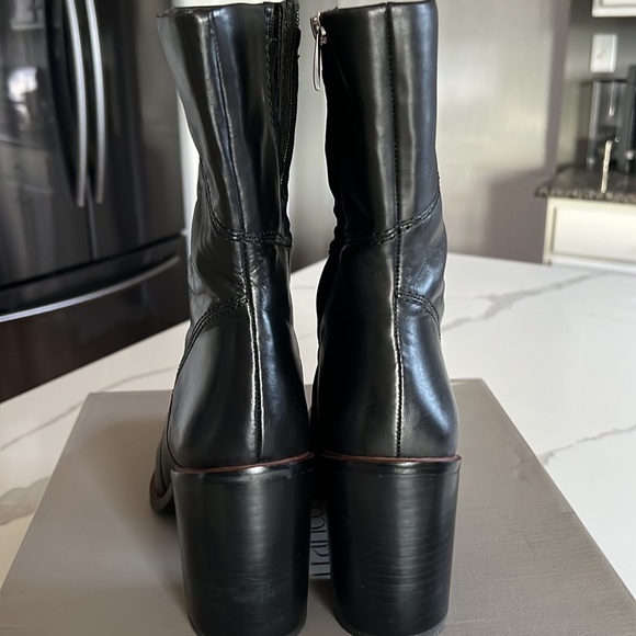 Franco Sarto Mid shaft block heel boot - Picture 8 of 9